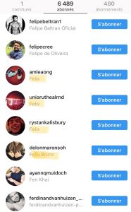 Faux influenceur 3 Instagram