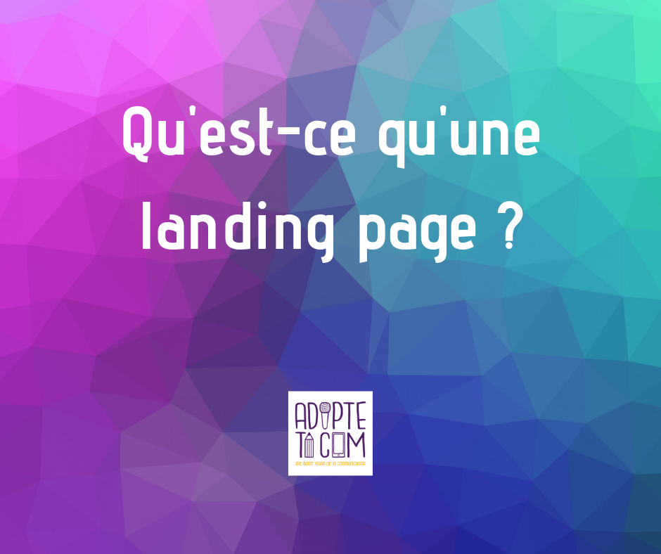 Landing page définition